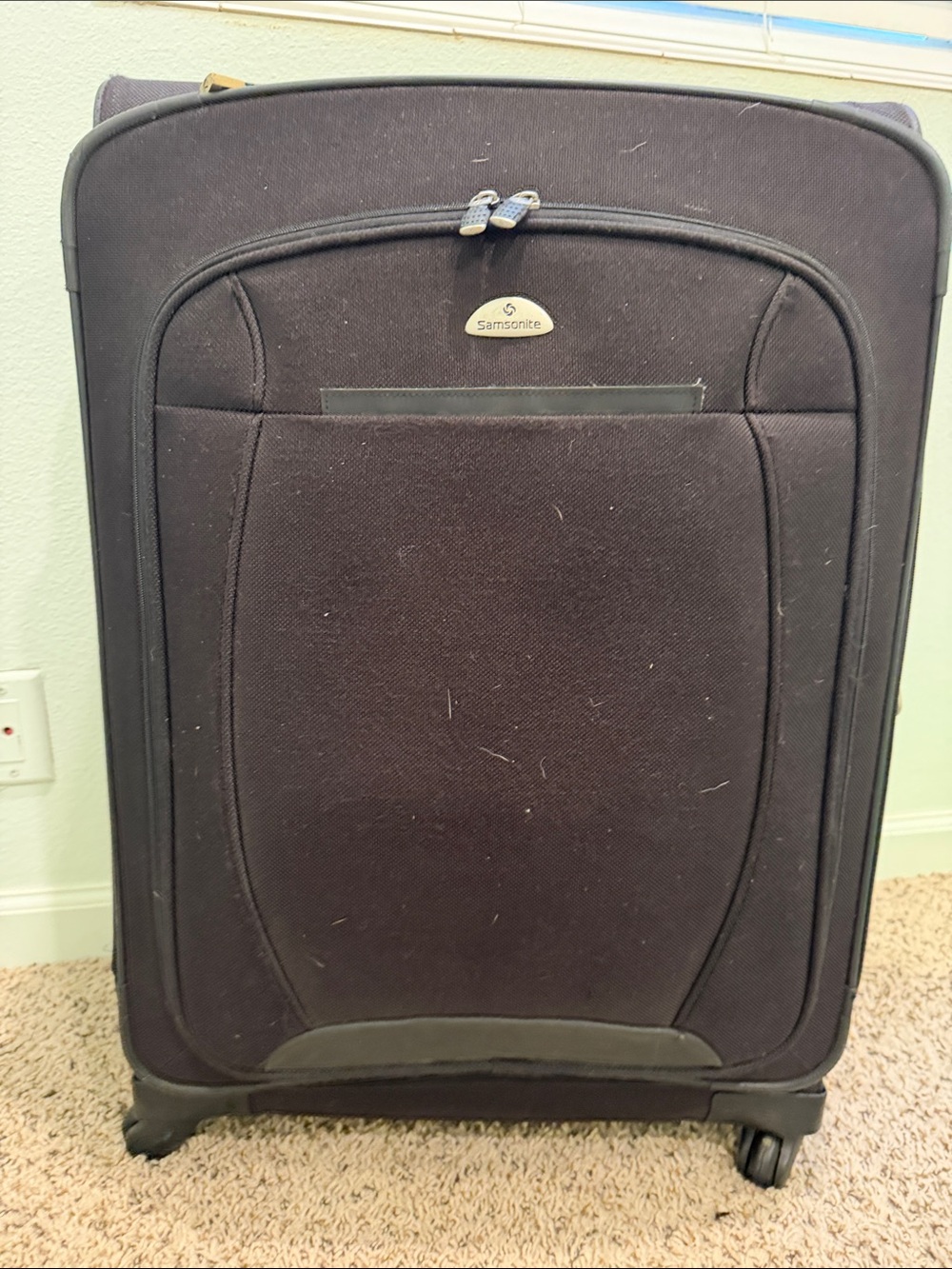 Samsonite Black Softside Spinner Carry-On